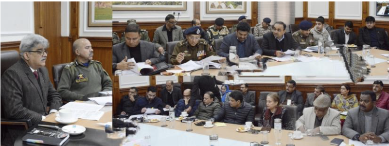 Chief Secretary finalises arrangements for Republic Day celebrations